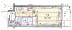 菱和パレス学芸大学駅前の間取り図