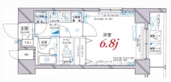 パレステュディオ信濃町の間取り図