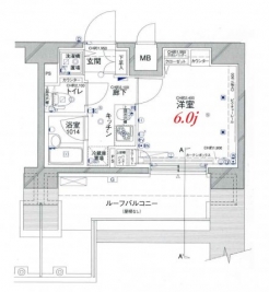 ＣＯＮＣＩＥＲＩＡ新橋の間取り図