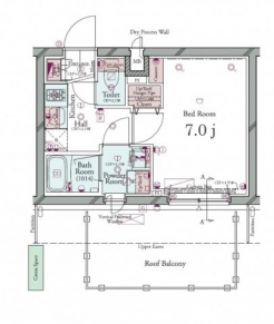 コンシェリア横濱元町 ＴＨＥ ＲＥＳＩＤＥＮＣＥの間取り図