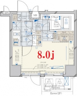 コンシェリア文京小石川の間取り図