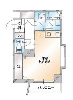 クオーレ目白台の間取り図