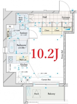 コンシェリア恵比寿の間取り図