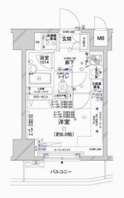 ＣＯＮＣＩＥＲＩＡ新橋(コンシェリア新橋) の間取り図