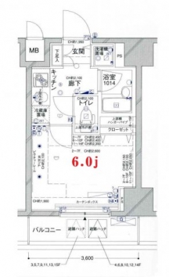 ＣＯＮＣＩＥＲＩＡ新橋の間取り図