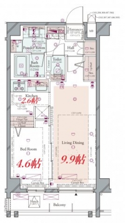 コンシェリア目白 ＴＨＥ ＧＲＡＮＤ ＲＥＳＩＤＥＮＣＥの間取り図