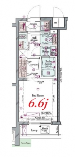 コンシェリア品川南 ＴＨＥ ＧＲＡＮＤ ＲＥＳＩＤＥＮＣＥの間取り図