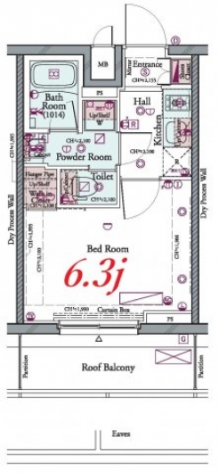 コンシェリア品川南 ＴＨＥ ＧＲＡＮＤ ＲＥＳＩＤＥＮＣＥの間取り図