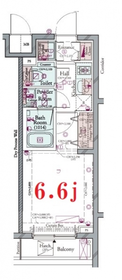 コンシェリア品川南 ＴＨＥ ＧＲＡＮＤ ＲＥＳＩＤＥＮＣＥの間取り図