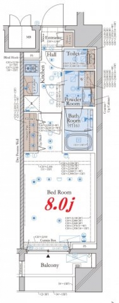 コンシェリア大塚 ＣＲＯＳＳＩＡの間取り図