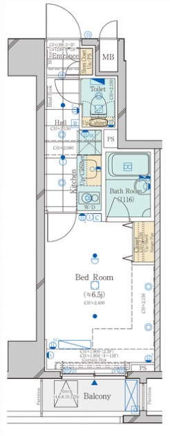 コンシェリア新橋 ＭＡＳＴＥＲ’Ｓ ＶＩＬＬＡの間取り図