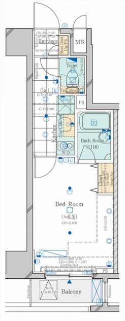 コンシェリア新橋 ＭＡＳＴＥＲ’Ｓ ＶＩＬＬＡの間取り図