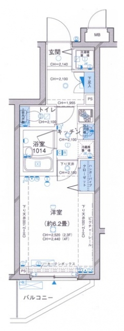 パレステュディオ音羽の間取り図