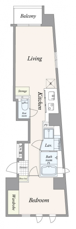 ＥＸＡＭ南麻布の間取り図