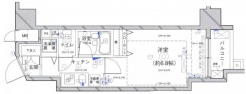 パレステュディオ六本木の間取り図